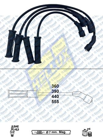 HELLUX HBK3321 Buji Kablosu Megane 97>98 - Clio - R19 1.6 8v